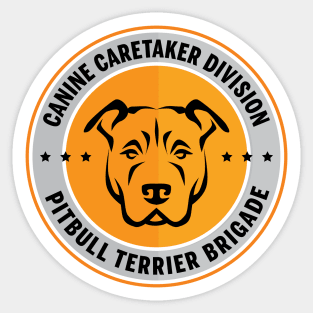 Pitbull Brigade Sticker